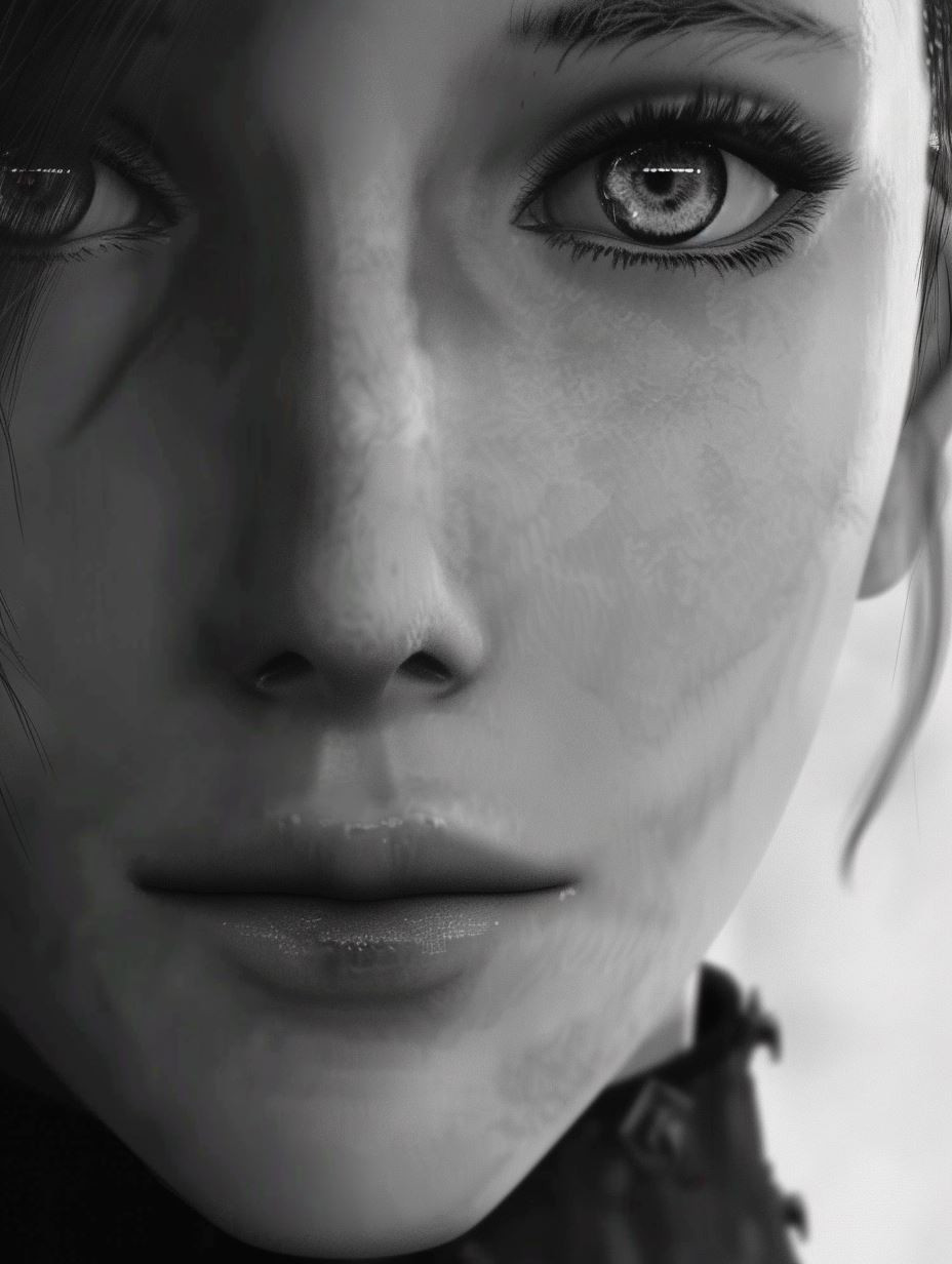 Haunting Monochrome Feminine Portraits - Image 3