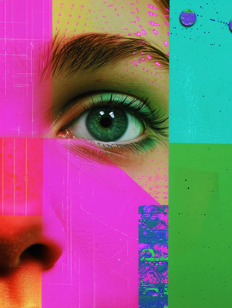 Neon Fragments of Human Identity - Image 1