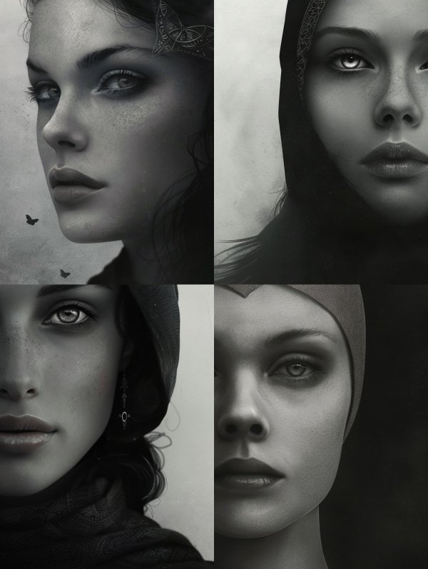 Shadows of Ethereal Beauty