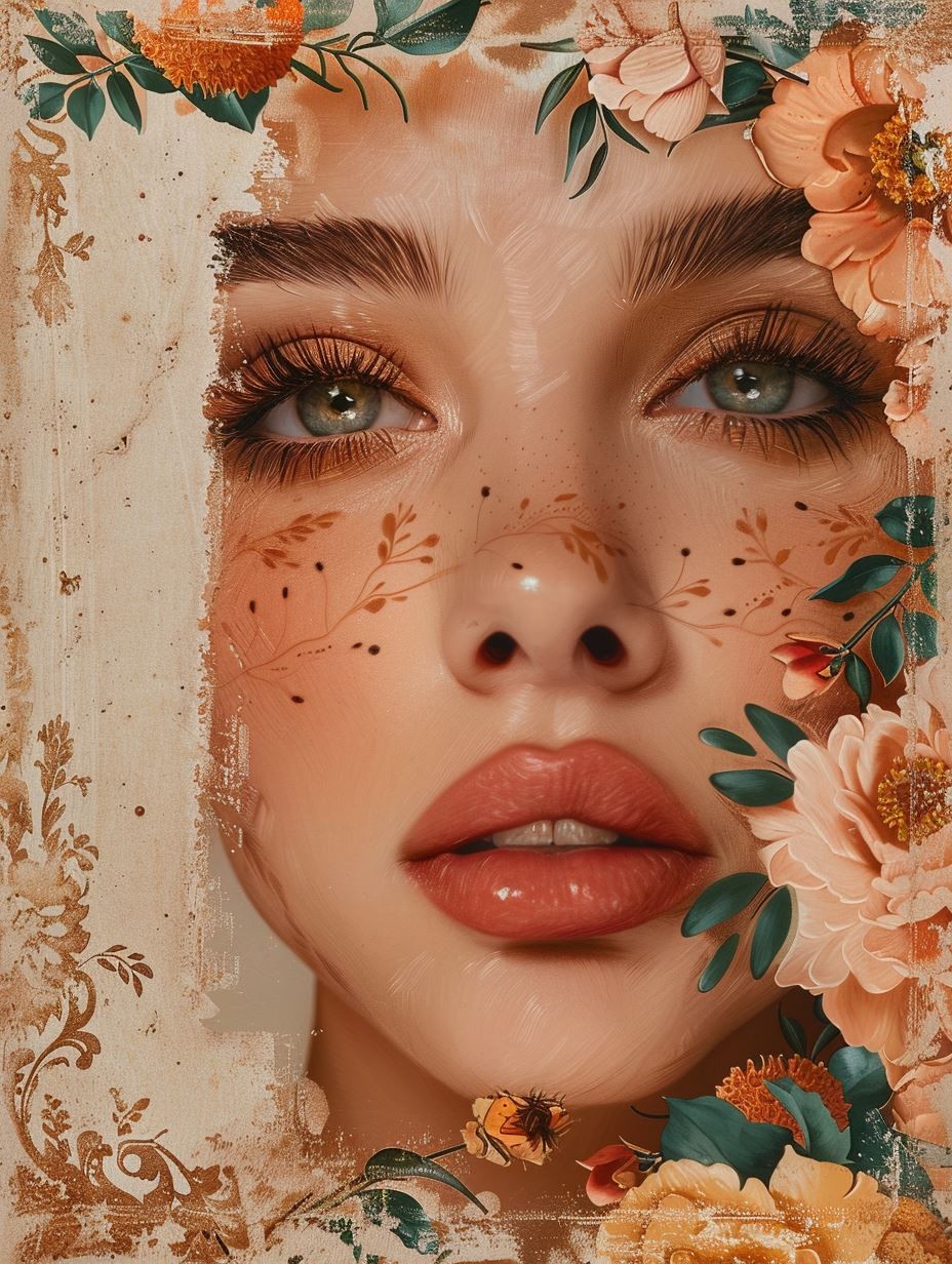 Floral Ethereal Portrait - Image 1