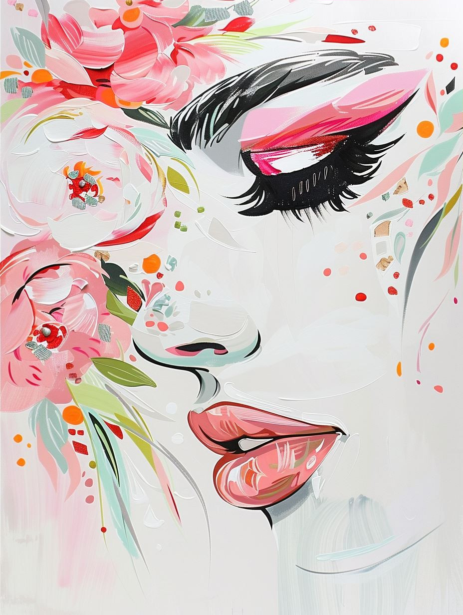 Floral Whispers: A Quartet of Beauty - Image 3