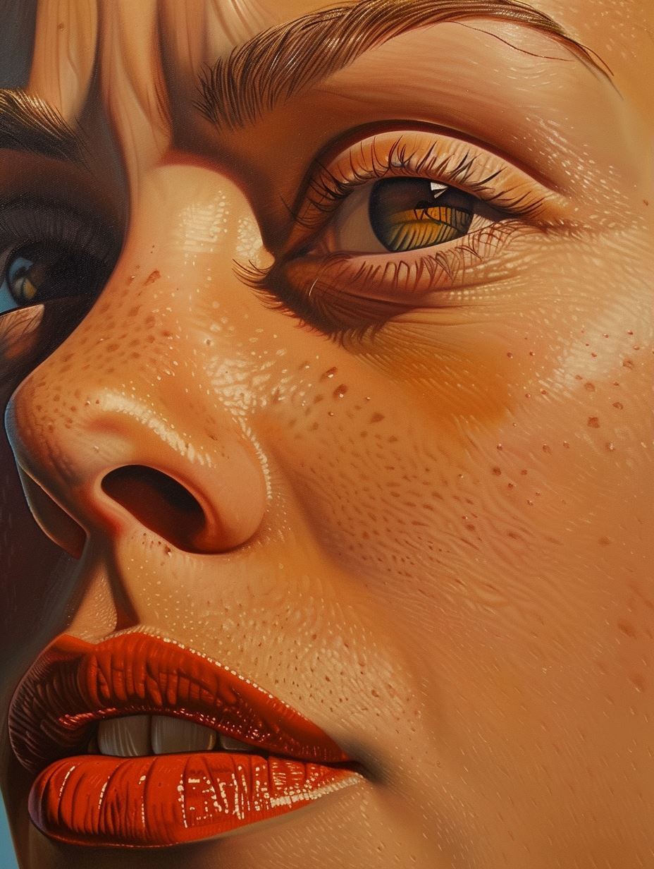 Warm Tones Hyper Realistic Portraits - Image 1