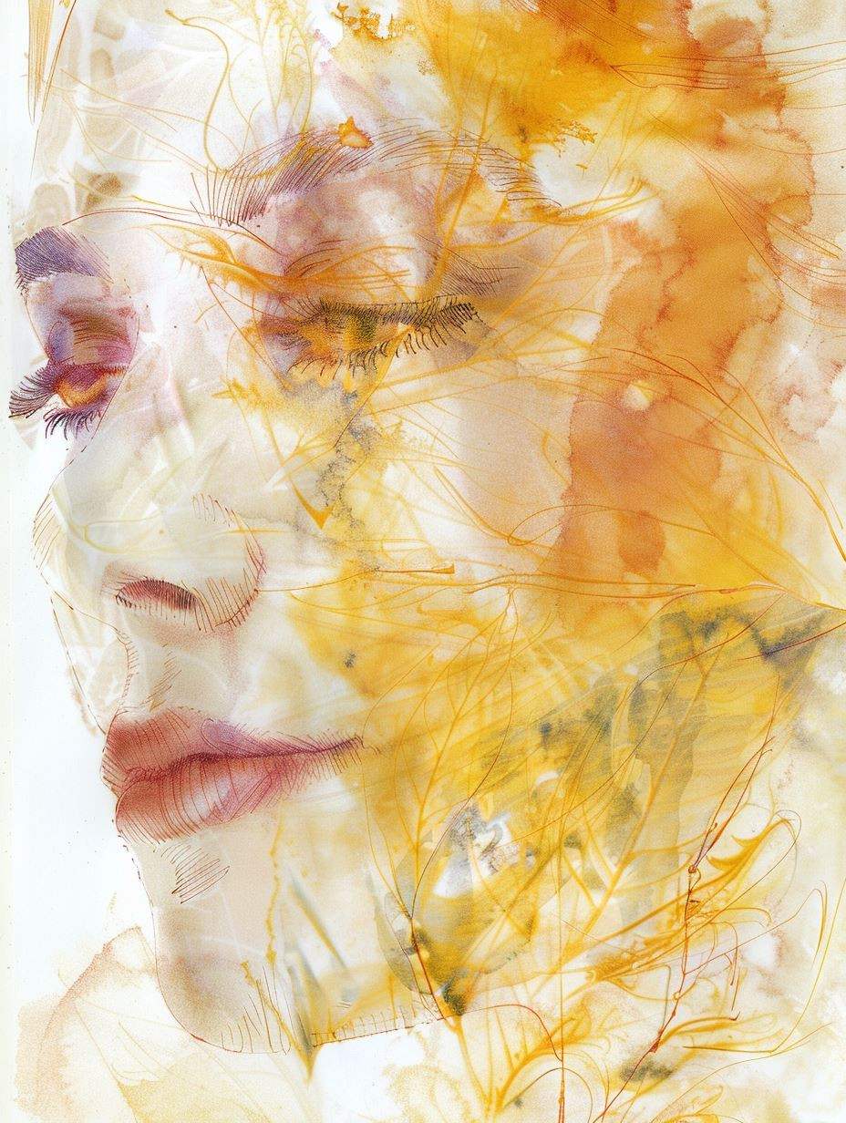 Golden Echoes of a Woman's Soul - Image 4