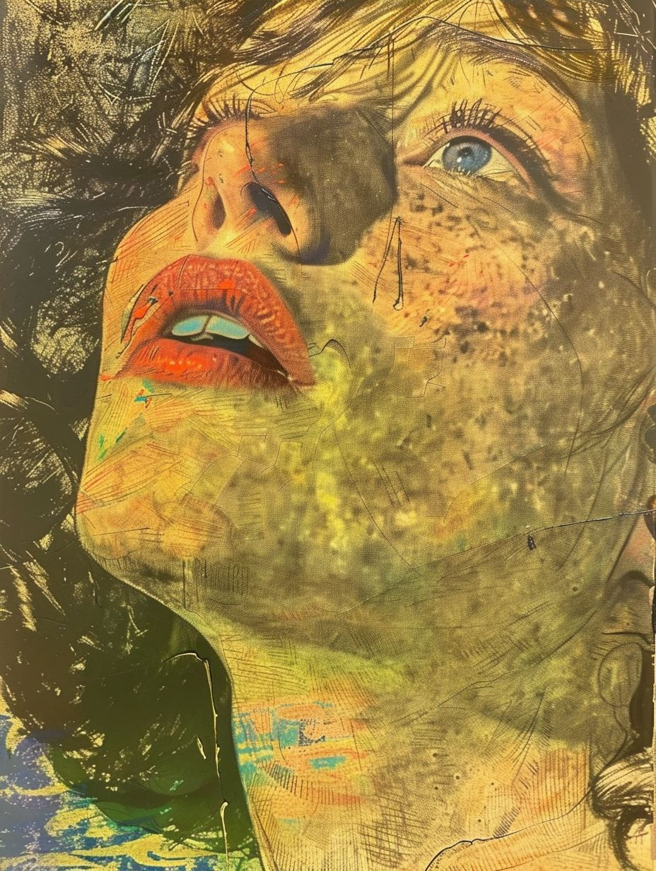 Textured Portraits of Ethereal Gazes - Image 3