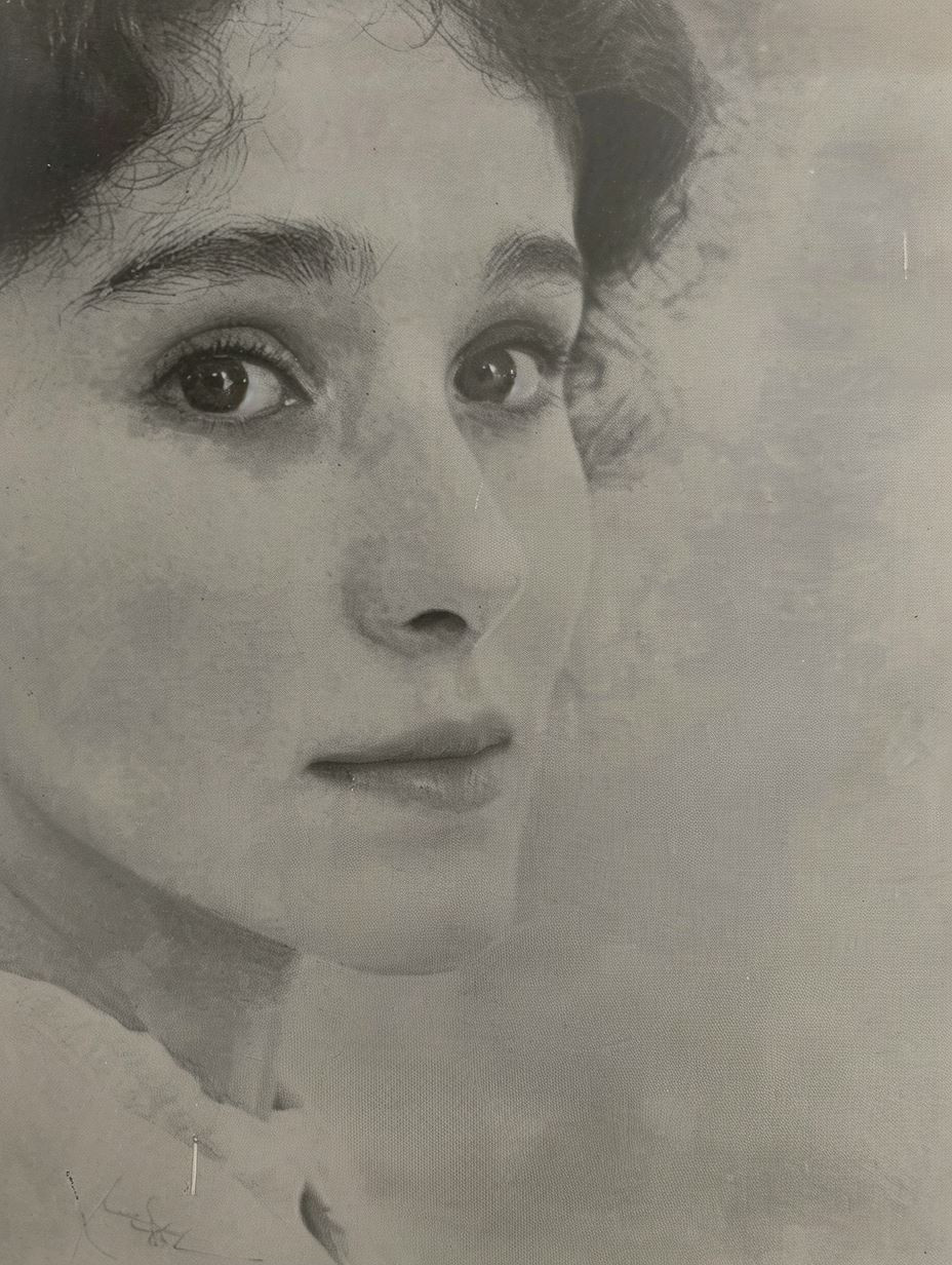 Ethereal Vintage Portrait Collage - Image 1
