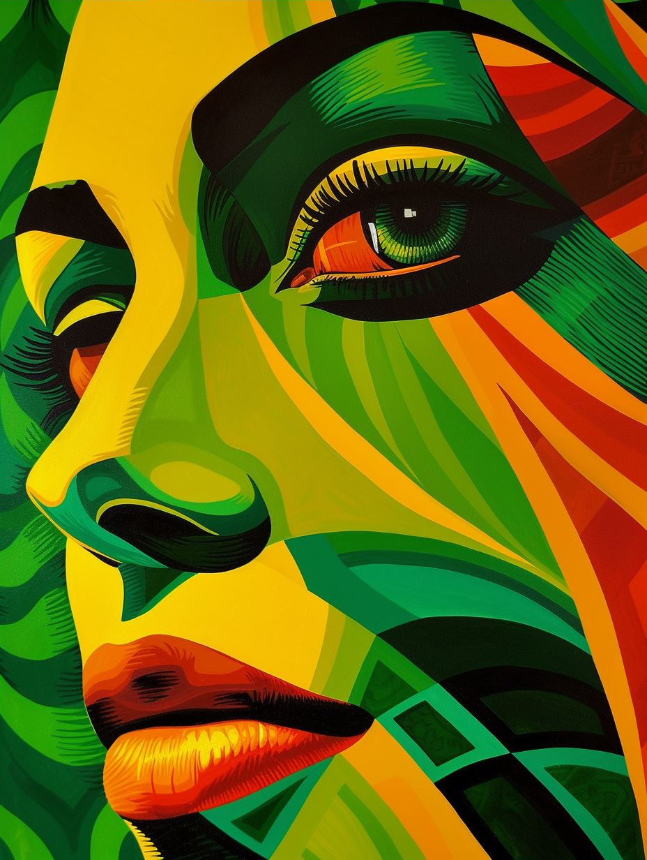 Emerald Waves of Surreal Beauty - Image 3