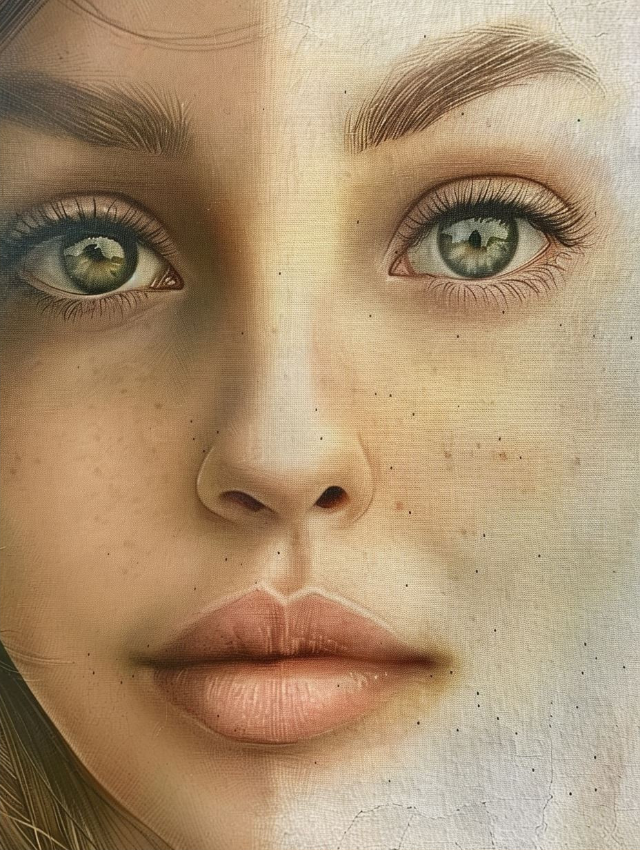 Ethereal Gaze Hyperrealistic Portraits - Image 2