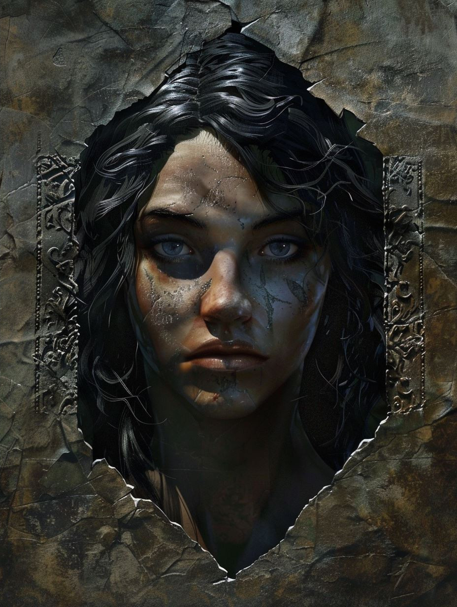 Shadowed Gaze of the Outcast - Image 2