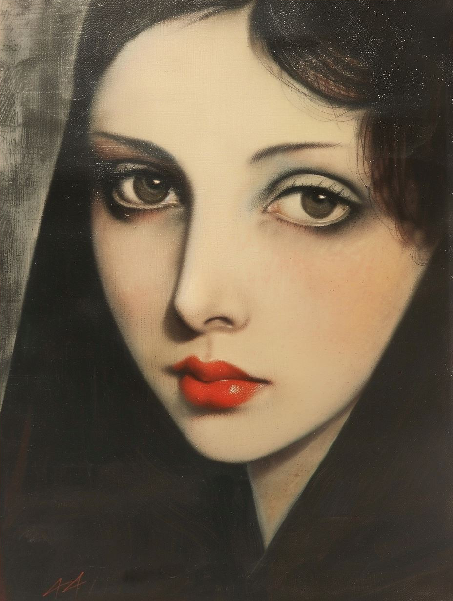 Crimson Velvet Reverie - Image 4