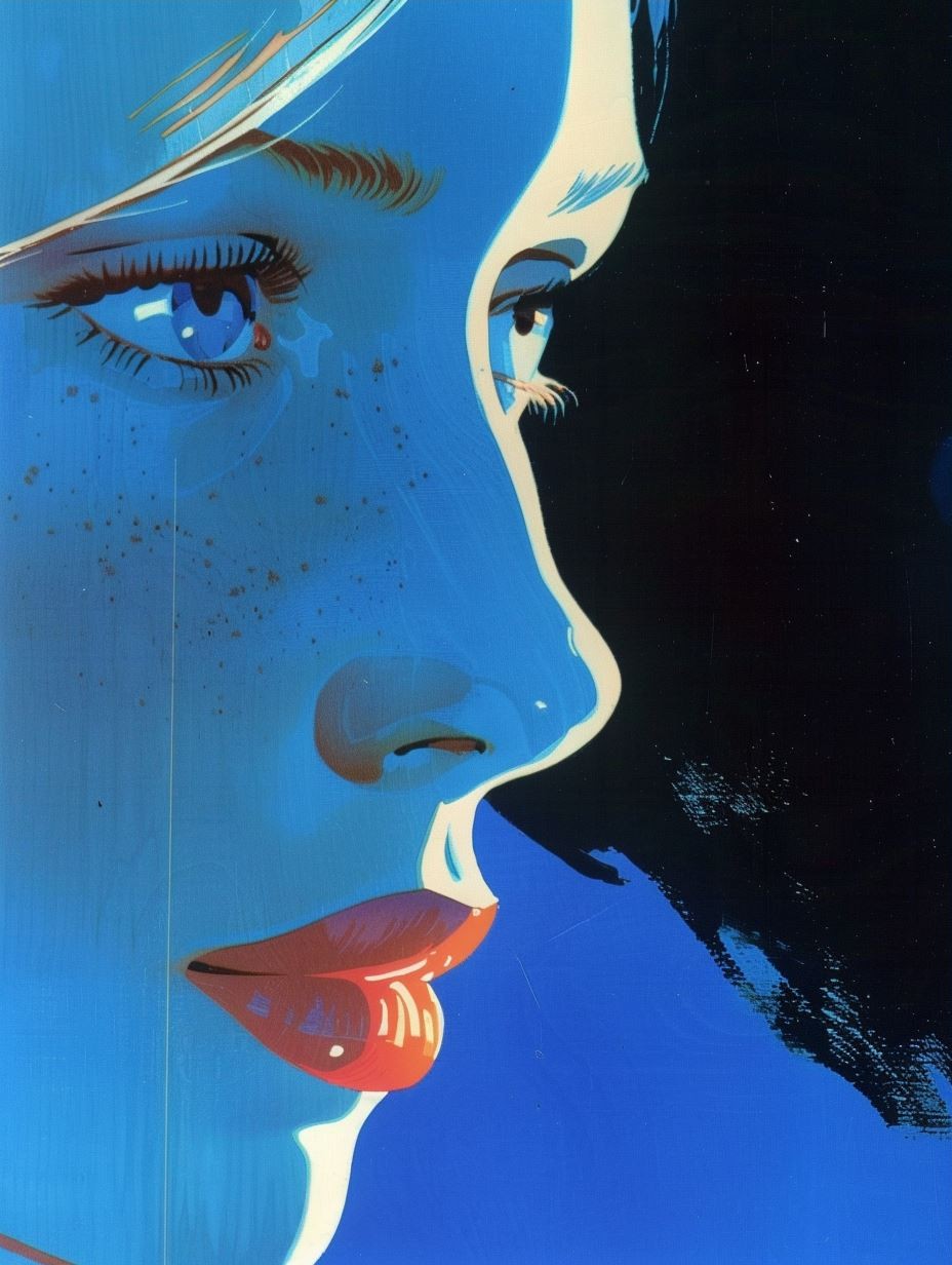 Azure Gaze Elegance - Image 3