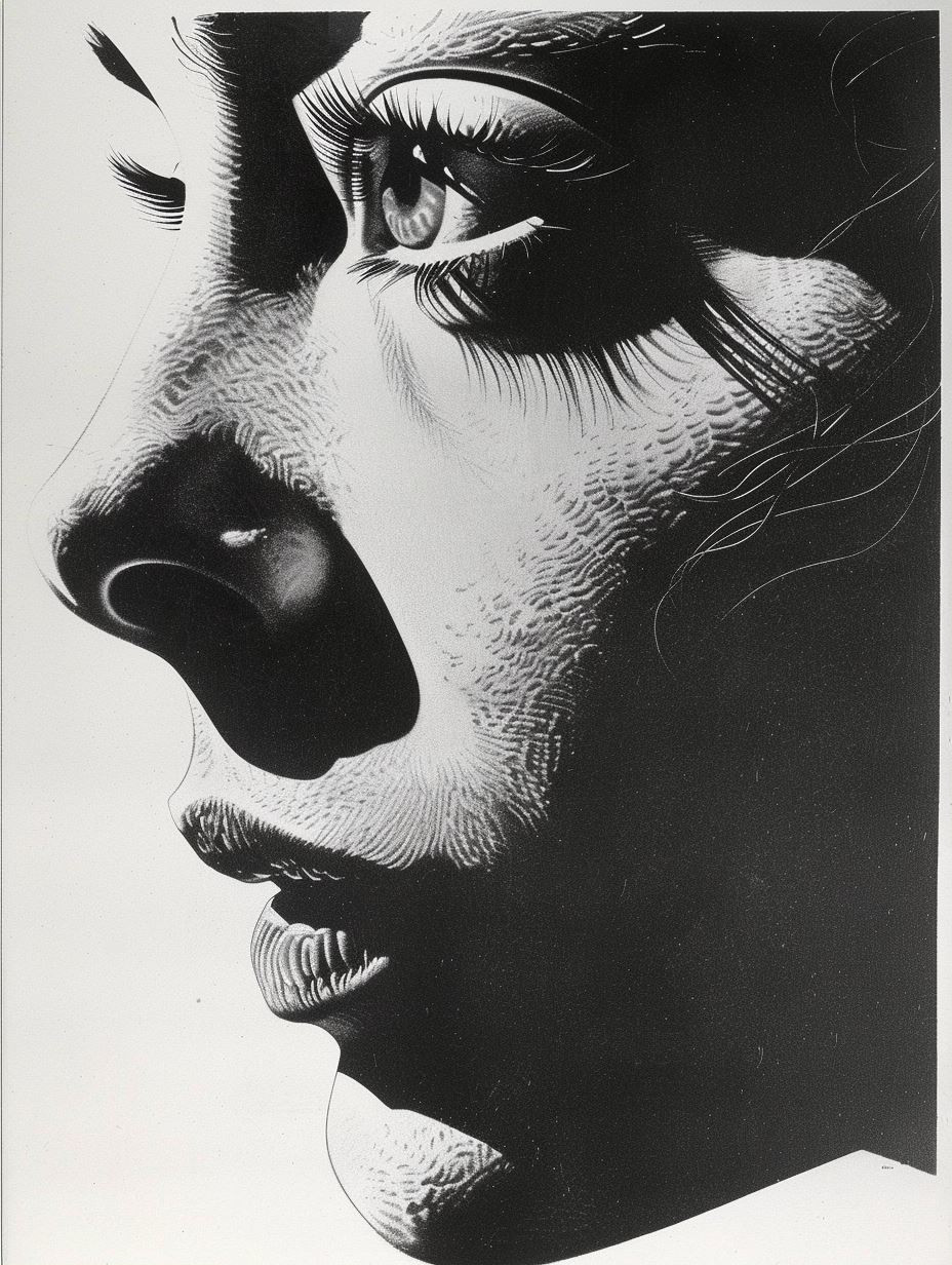 Monochrome Texture Study - Image 1