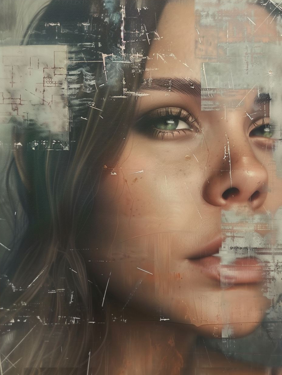 Digital Echoes: A Study of Feminine Form - Image 4
