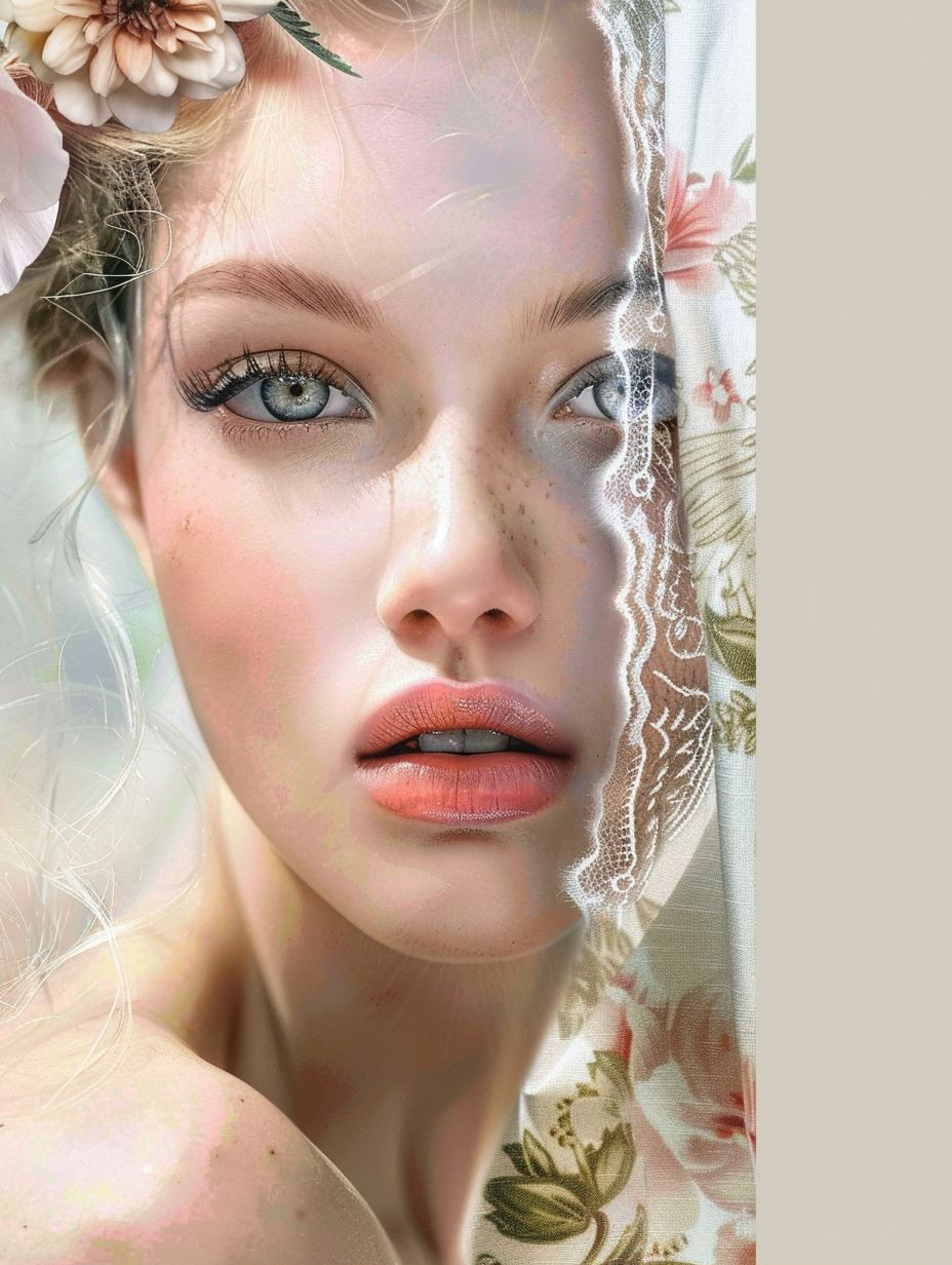 Ethereal Glow Porcelain Portraits - Image 2