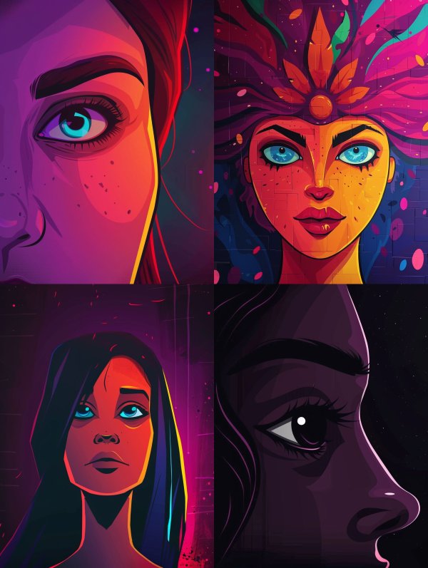 Vibrant Visions of the Female Gaze