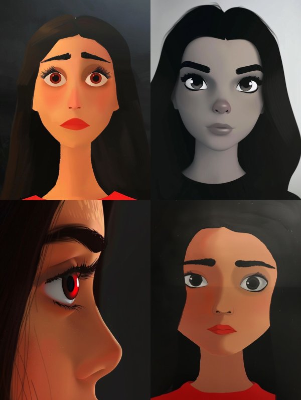 Emotional Echoes: A Digital Portrait Study