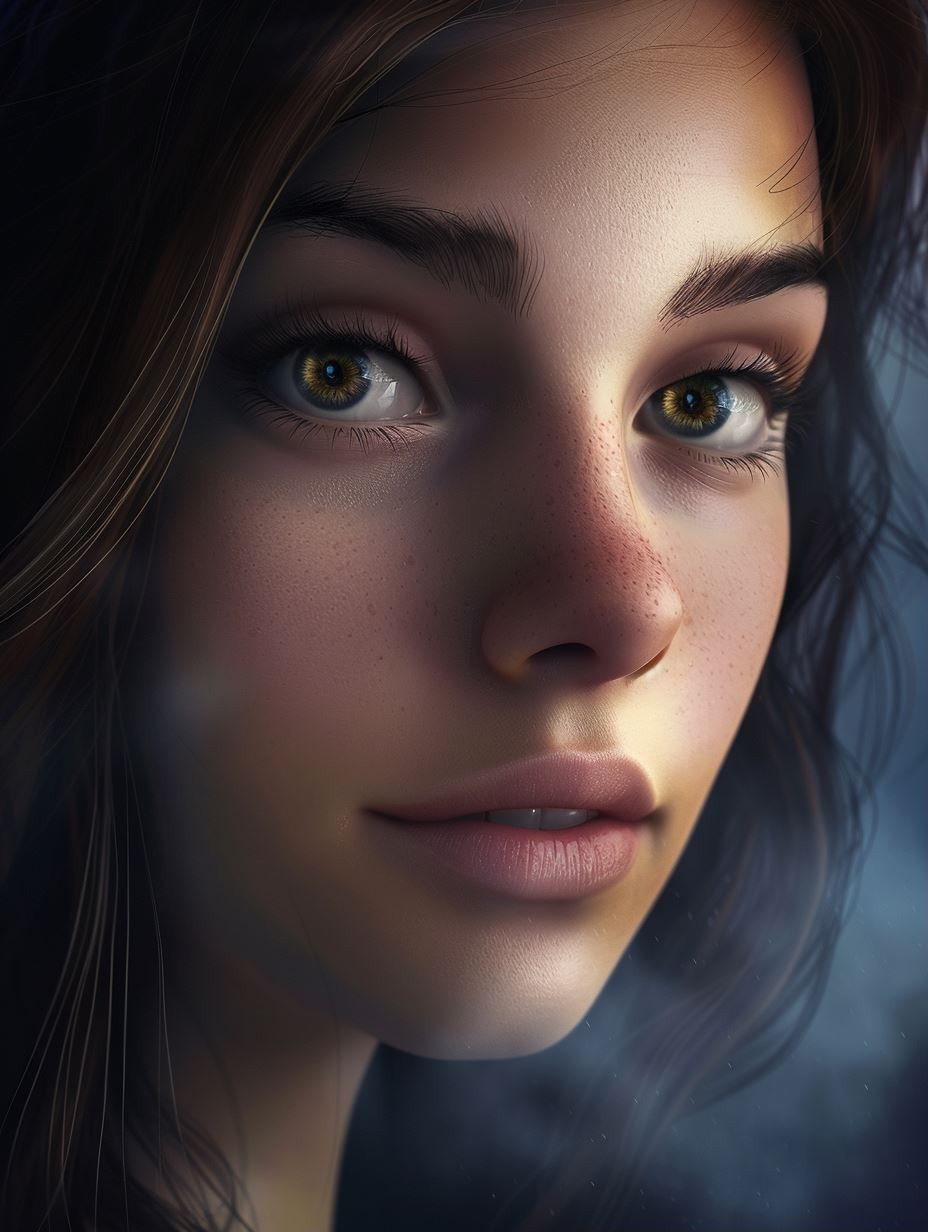Ethereal Visions of a Dreamy Muse - Image 1