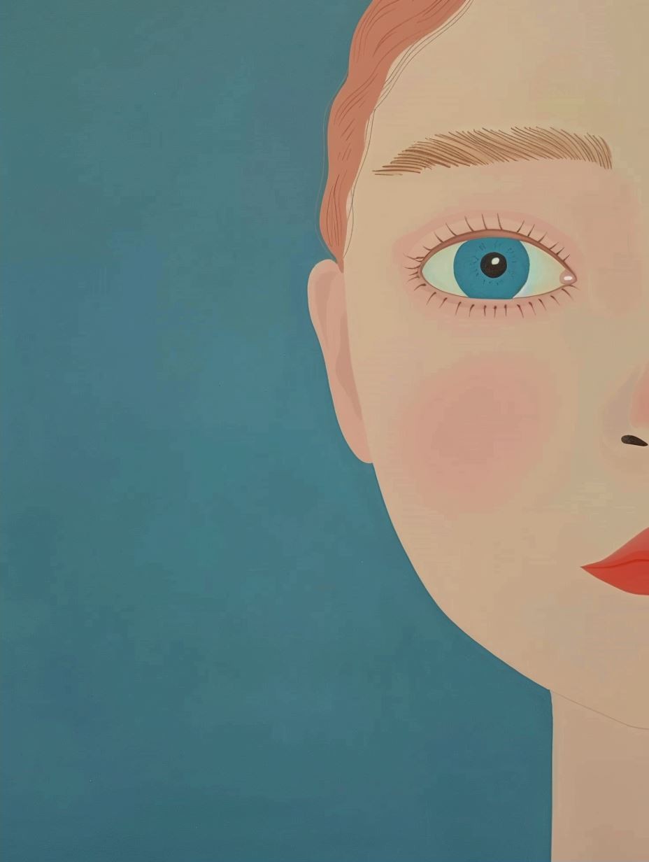 Celestial Dreamy Portrait Art - Image 2