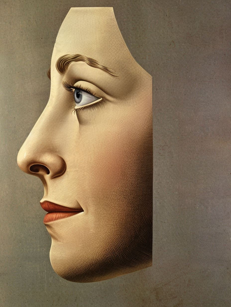 Vintage Mid-Century Portrait Study - Image 3