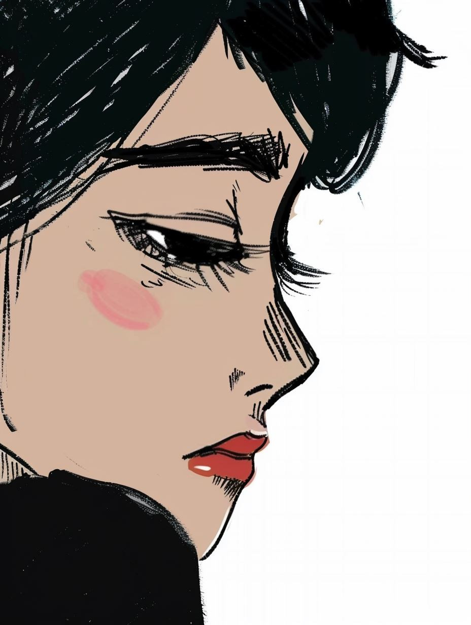 Ethereal Modern Anime Portraits - Image 1