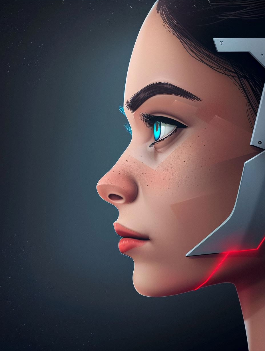 Ethereal Portraits of Digital Sorrow - Image 3