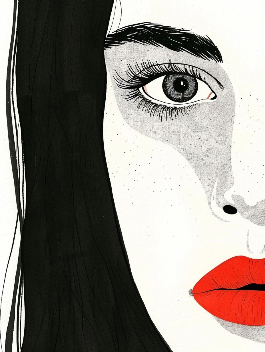 Avant Garde Ink Portraiture - Image 2