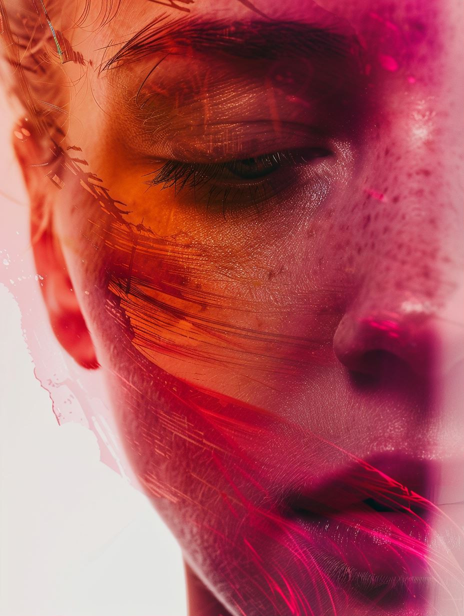 Fragmented Visions of Crimson Light - Image 1