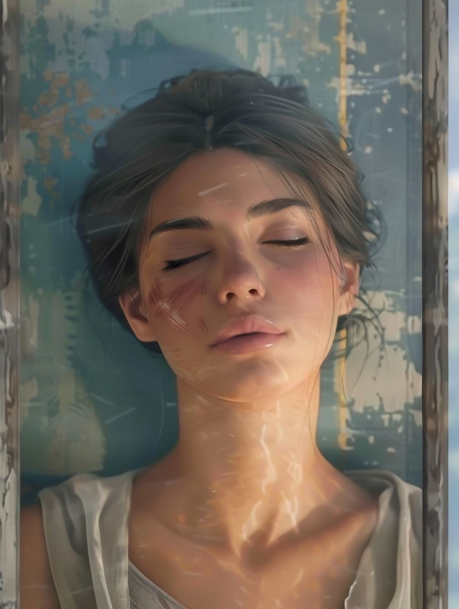 Ethereal Dewy Portrait - Image 3