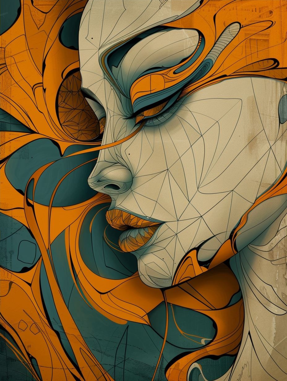 Abstract Fluidity of Human Emotion - Image 4