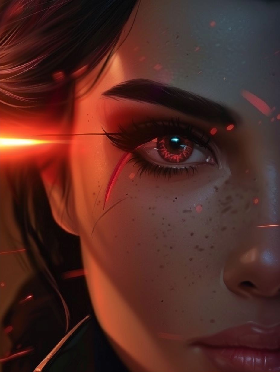 Cinematic Neon Portrait Glow - Image 2