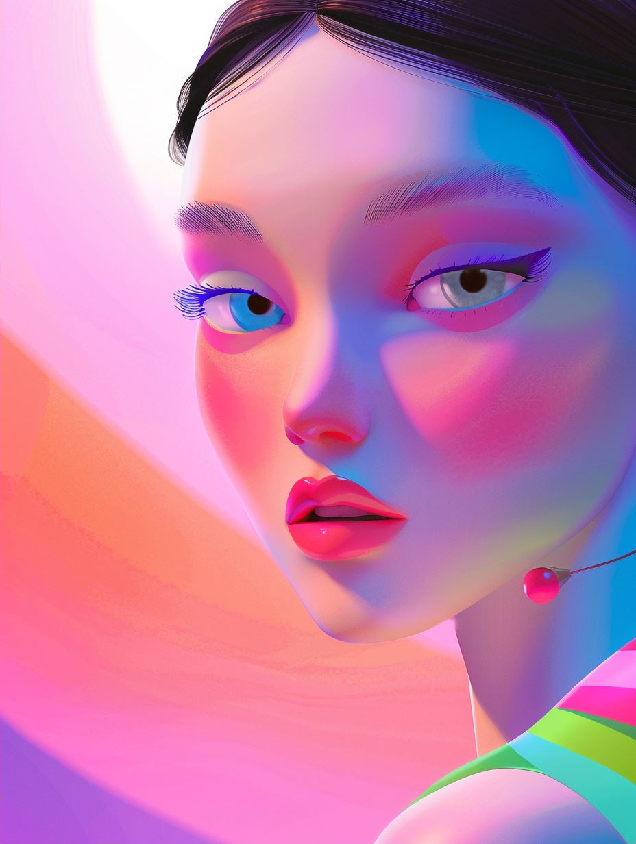 Neon Prism Dream - Image 2