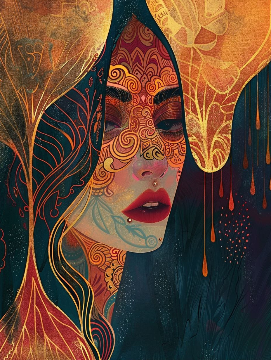 Mystic Ethereal Goddess Portraits - Image 2