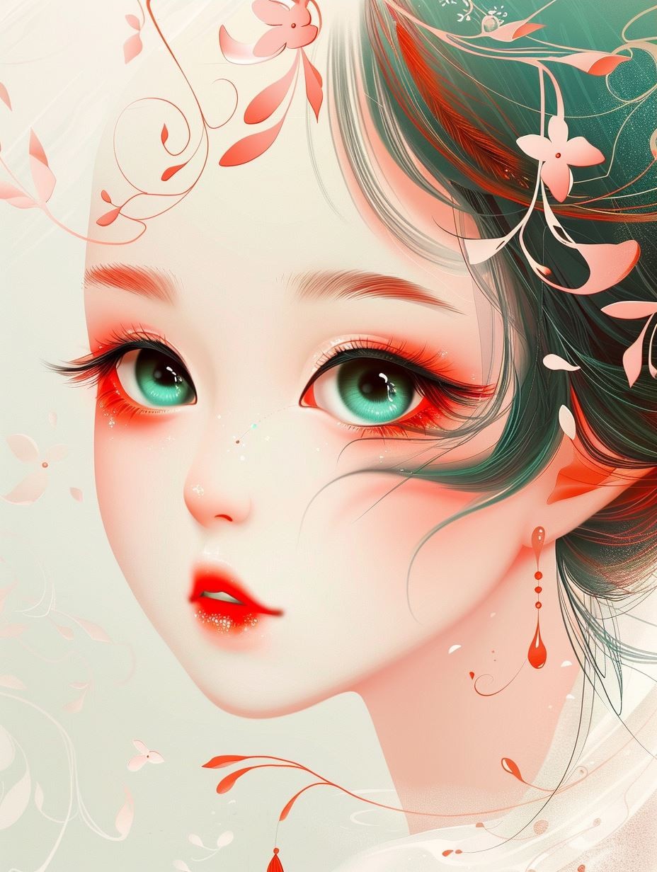 Floral Ethereal Portraits of a Dreamy Maiden - Image 3