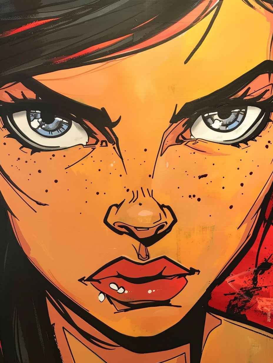 Bold Ink Comic Portraiture - Image 2