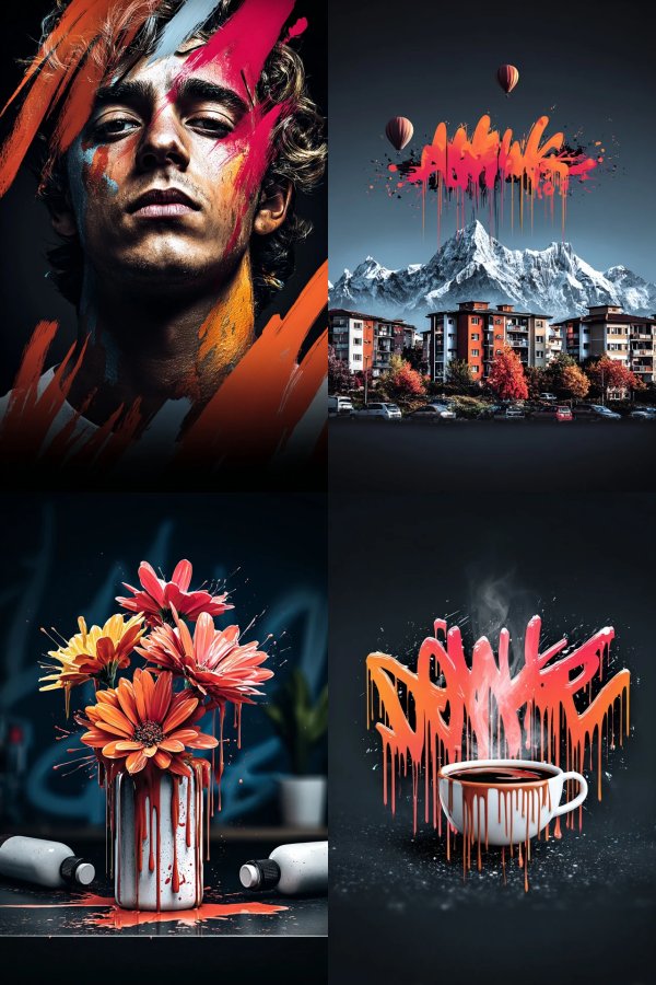 Urban Edge Digital Art Collection