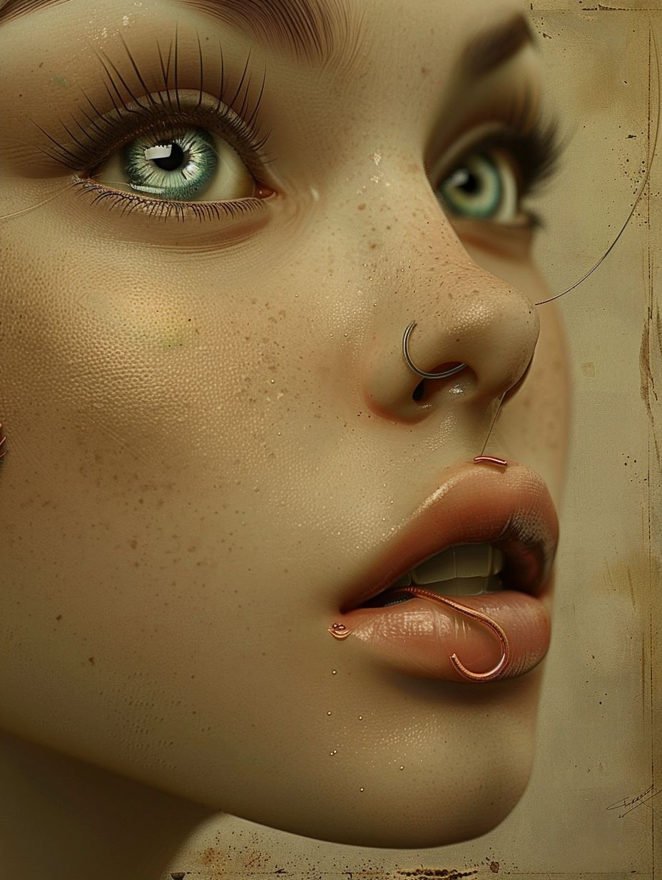 Sun-Kissed Freckles and Golden Glow - Image 2