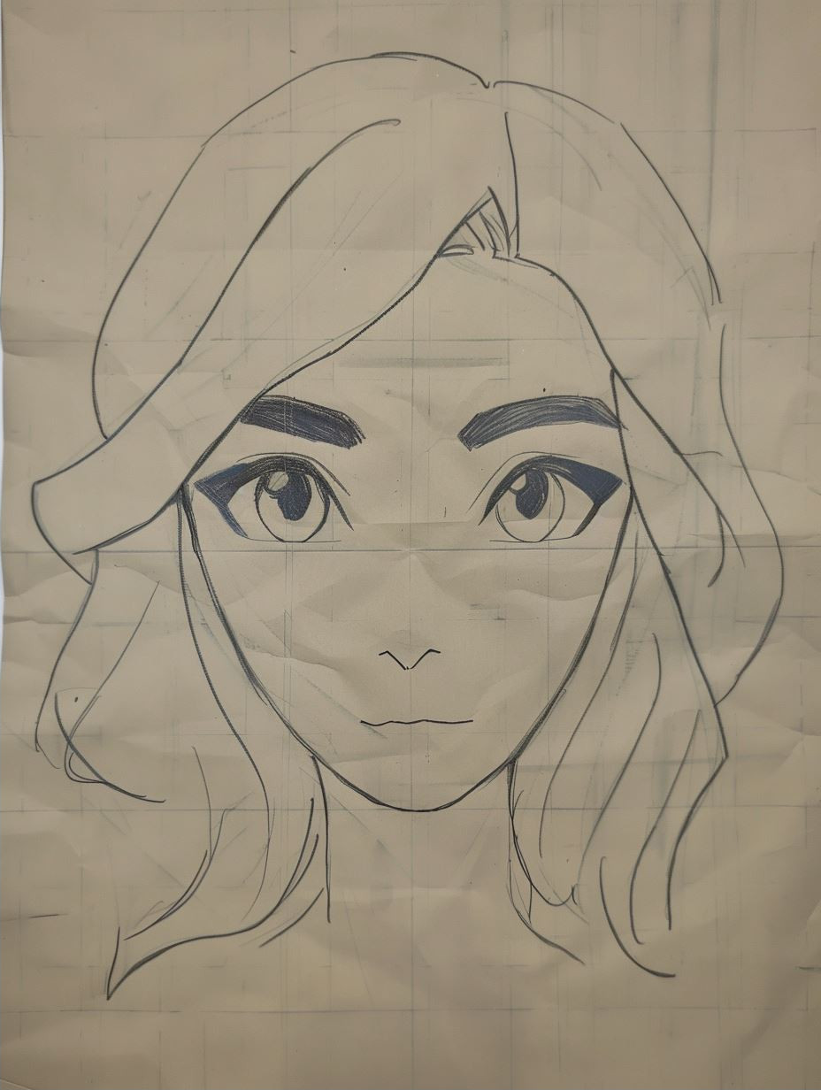 Modern Stylized Portrait Art Studies - Image 2