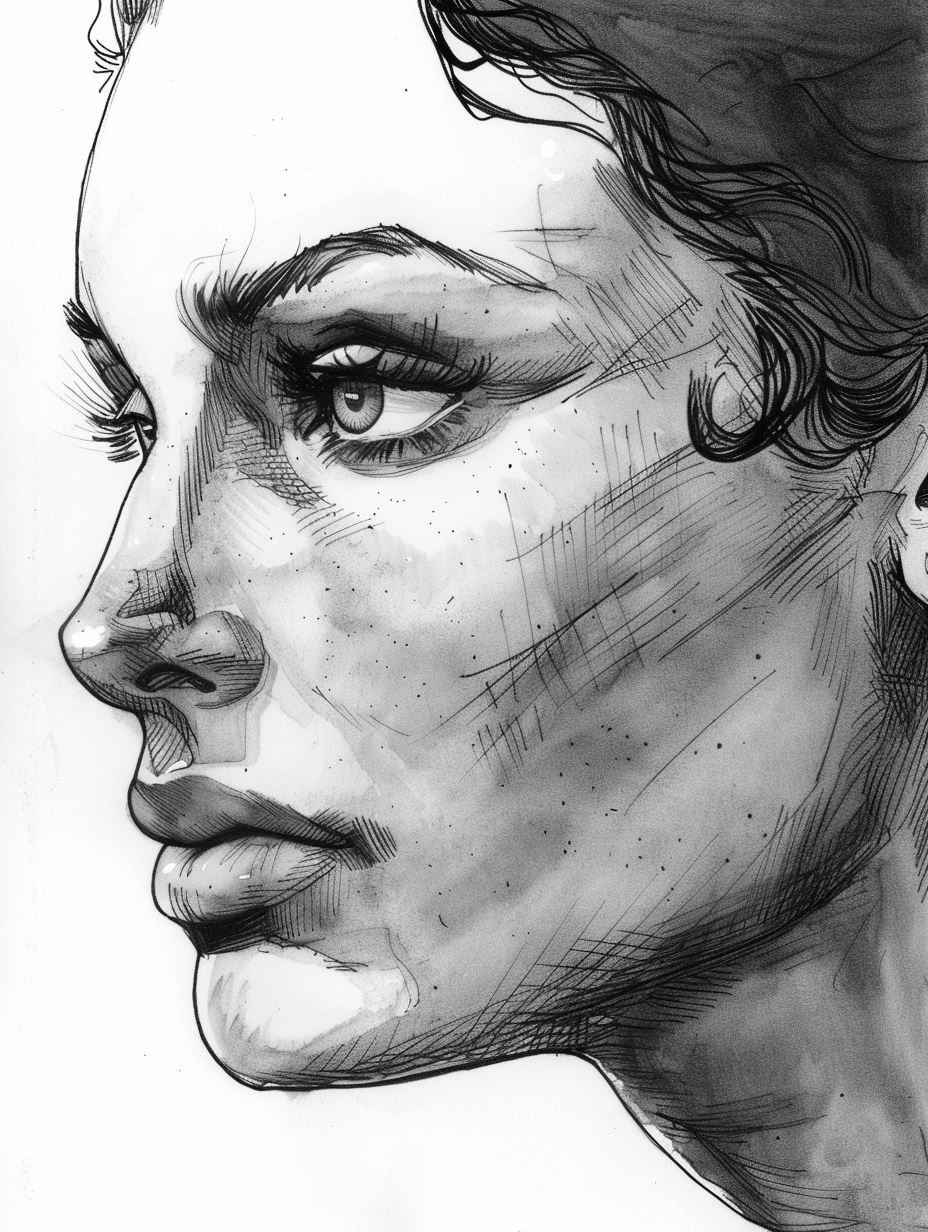 Whispers of Graphite: Four Feminine Gazes - Image 4