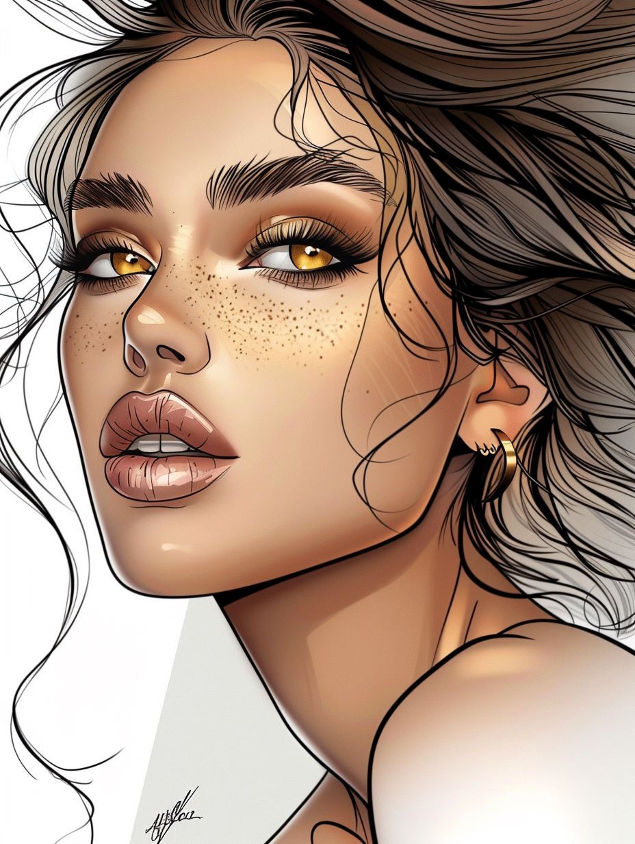 Ethereal Visions of Feminine Beauty - Image 3