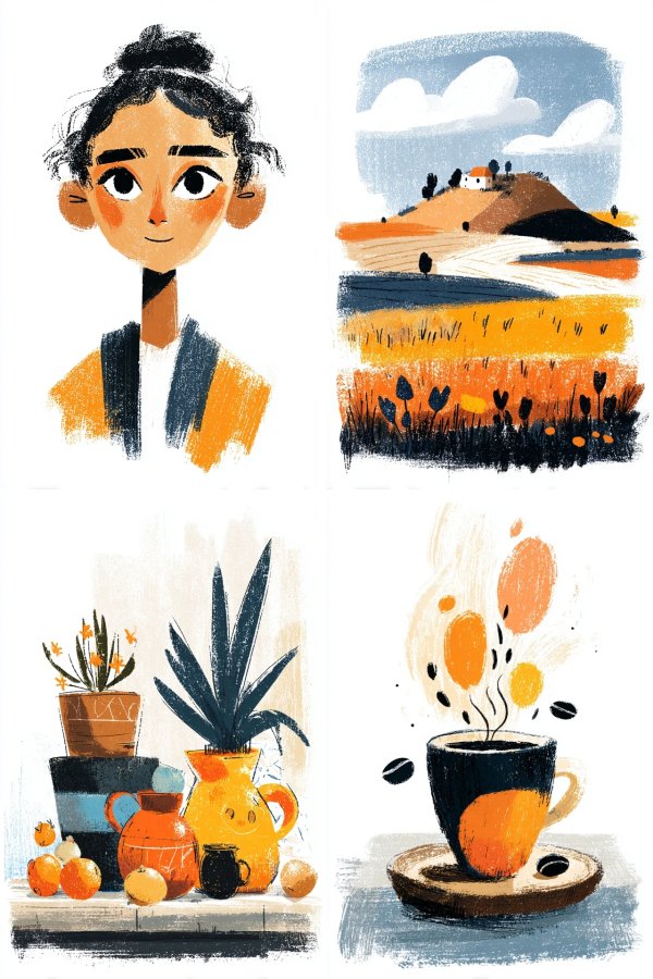 Sun-Drenched Moments in Warm Hues