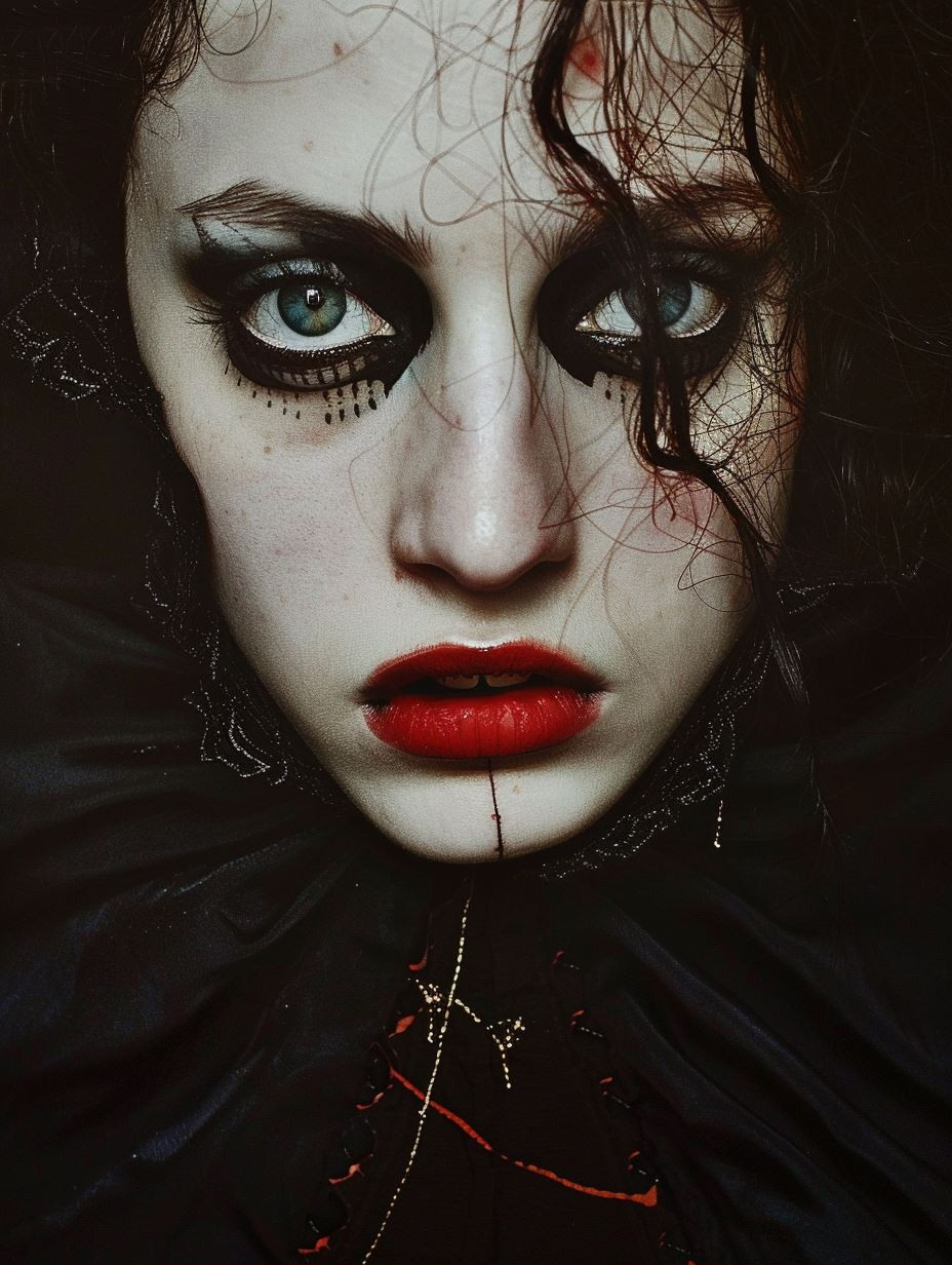 Melancholic Gothic Portraiture Series - Image 1