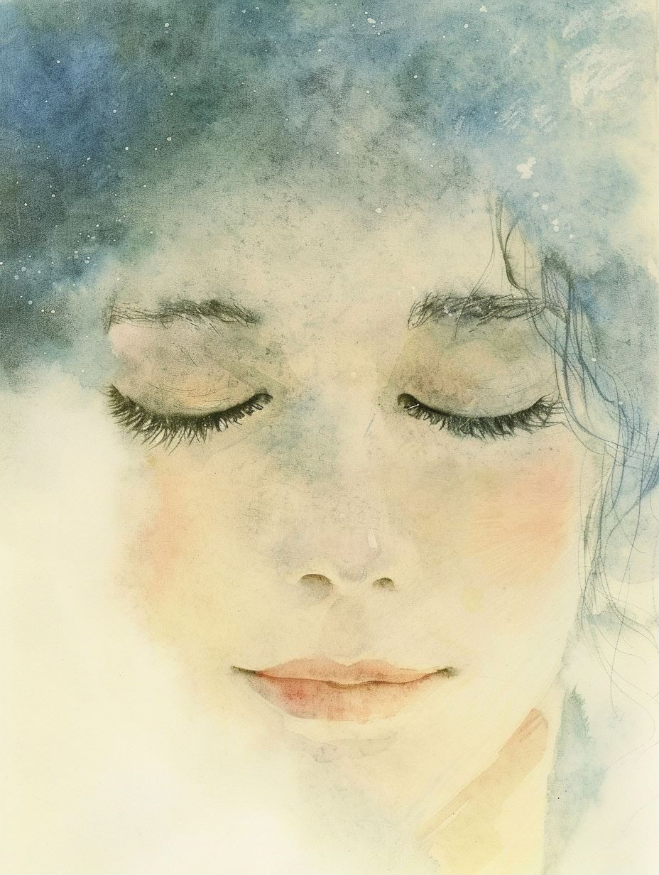 Celestial Dream Watercolor - Image 1