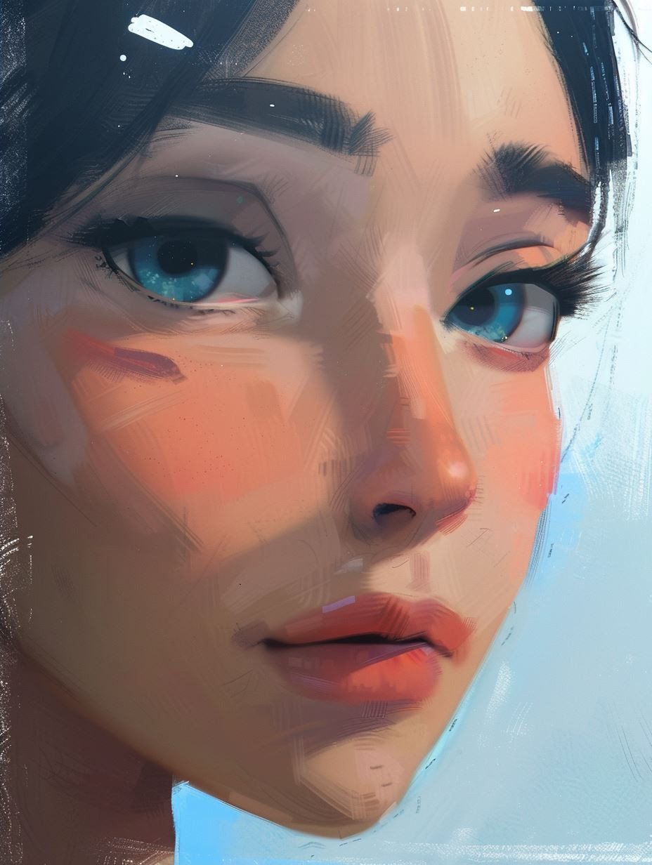Digital Portraits of Ethereal Women - Image 2