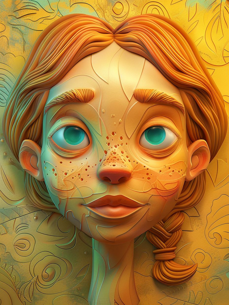Surreal Sculpted Ethereal Portraits - Image 3