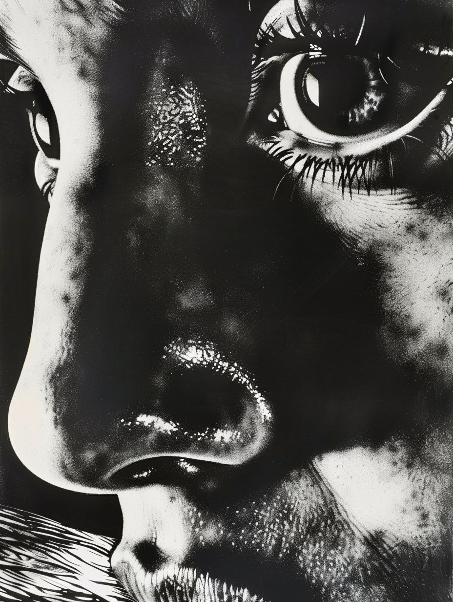 Dark Ethereal Monochrome Portraits - Image 4