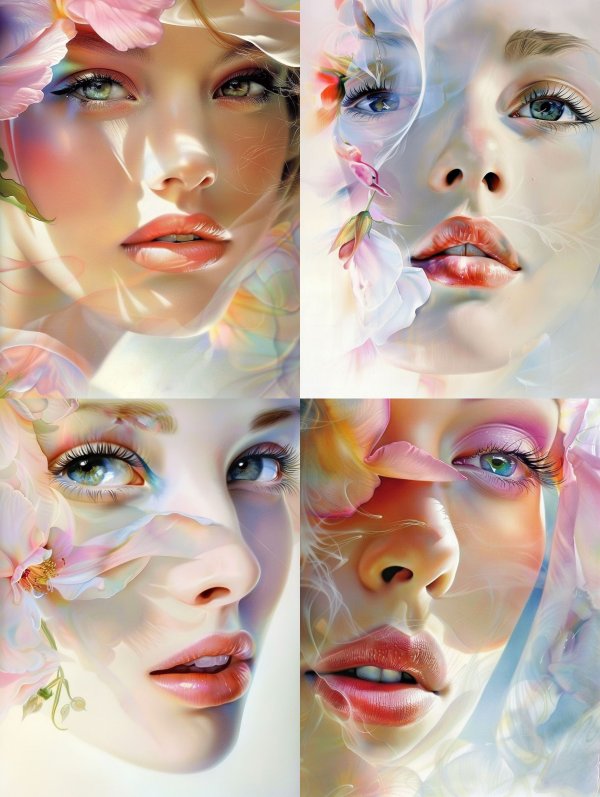 Floral Ethereal Beauty Portraits