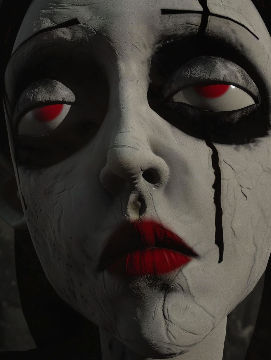 Haunting Gaze of Porcelain Dolls - Image 4