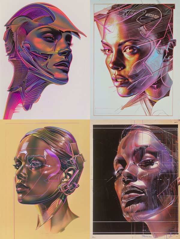 Neon Neural Visions