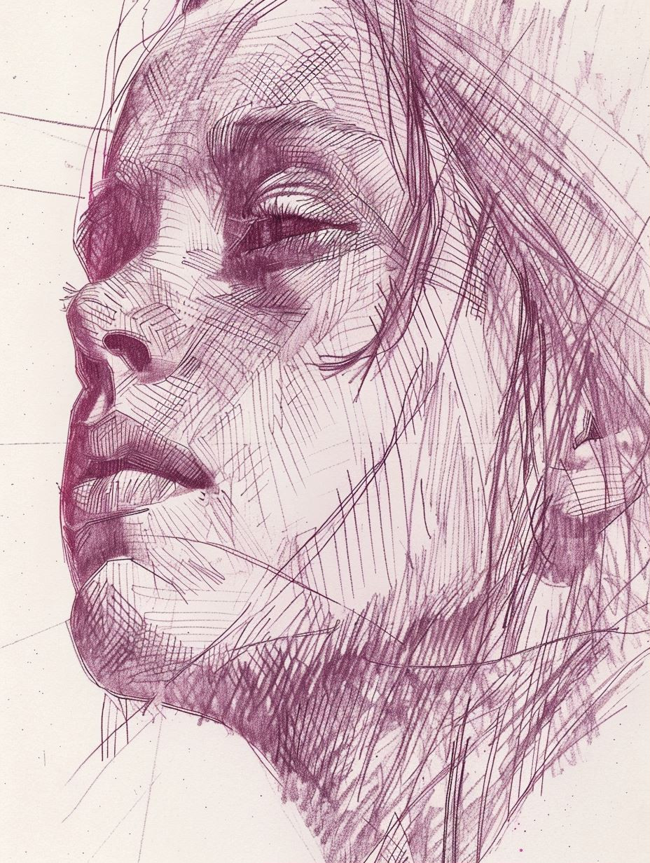 Ethereal Echoes in Ink - Image 1
