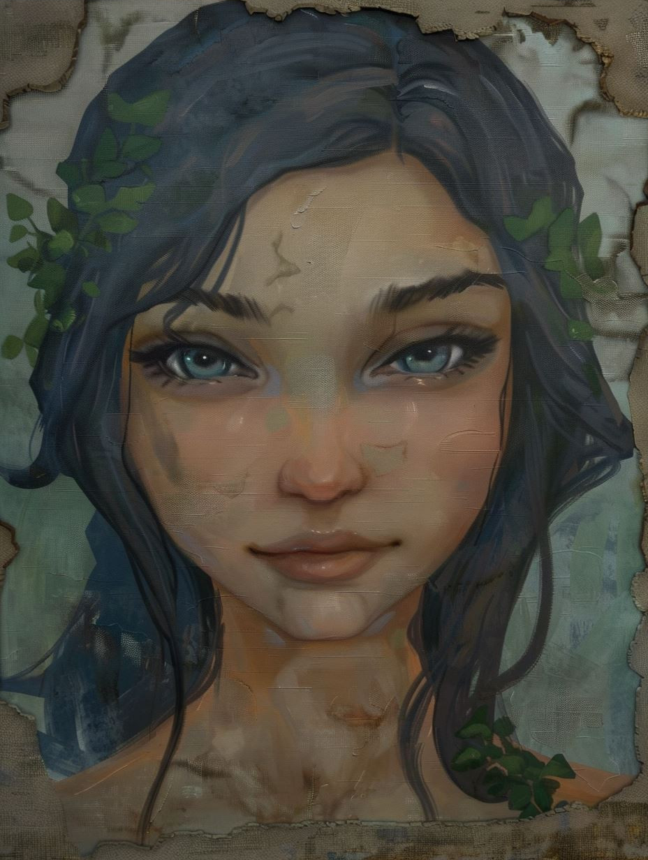 Ethereal Visions: Digital Portrait Studies - Image 3