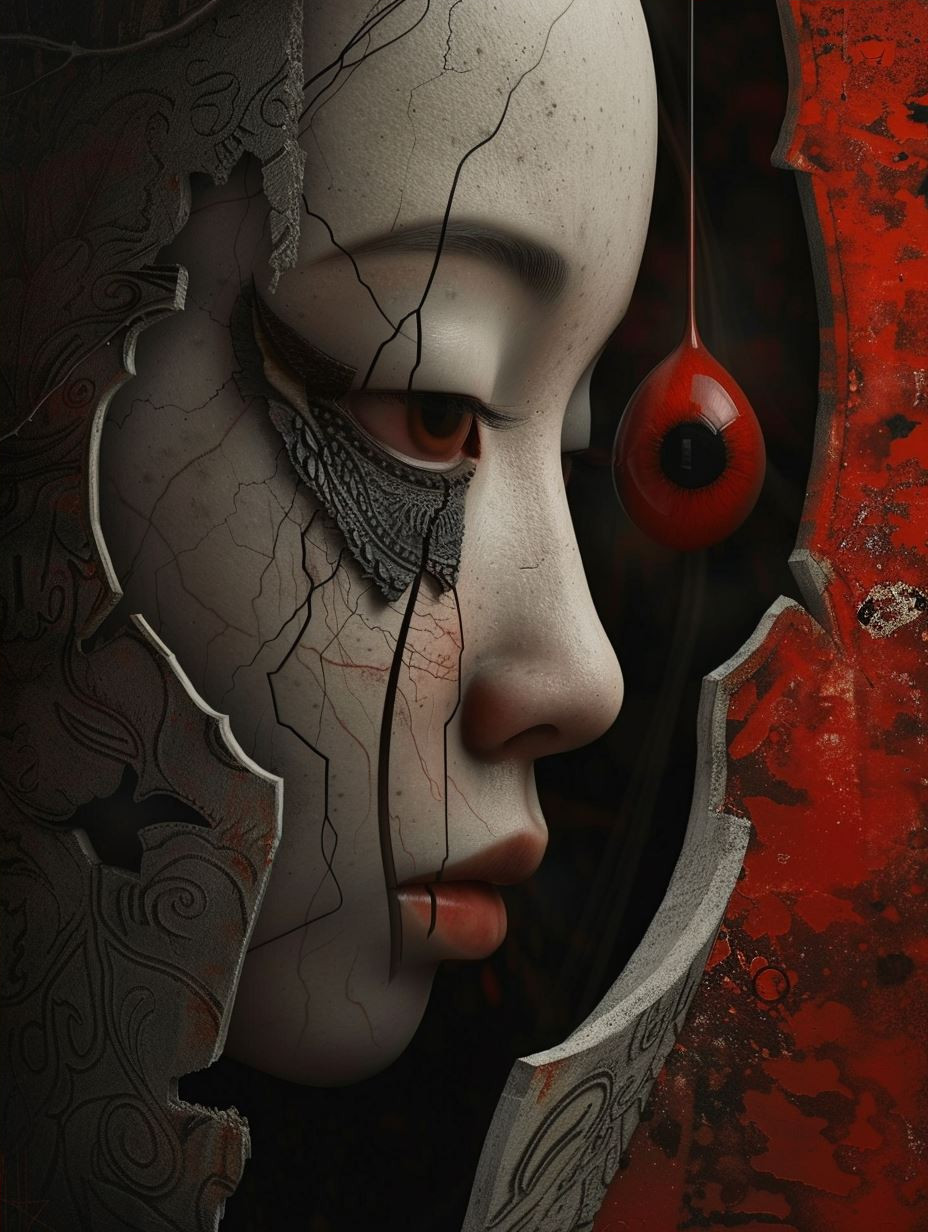 Shattered Porcelain Soul in Smoke - Image 4